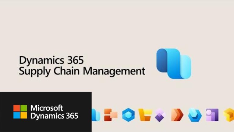 Dynamics 365 Supply Chain Management, D365 Supply Chain Management